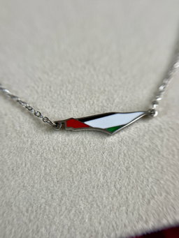 Palestine Bracelet - Silver