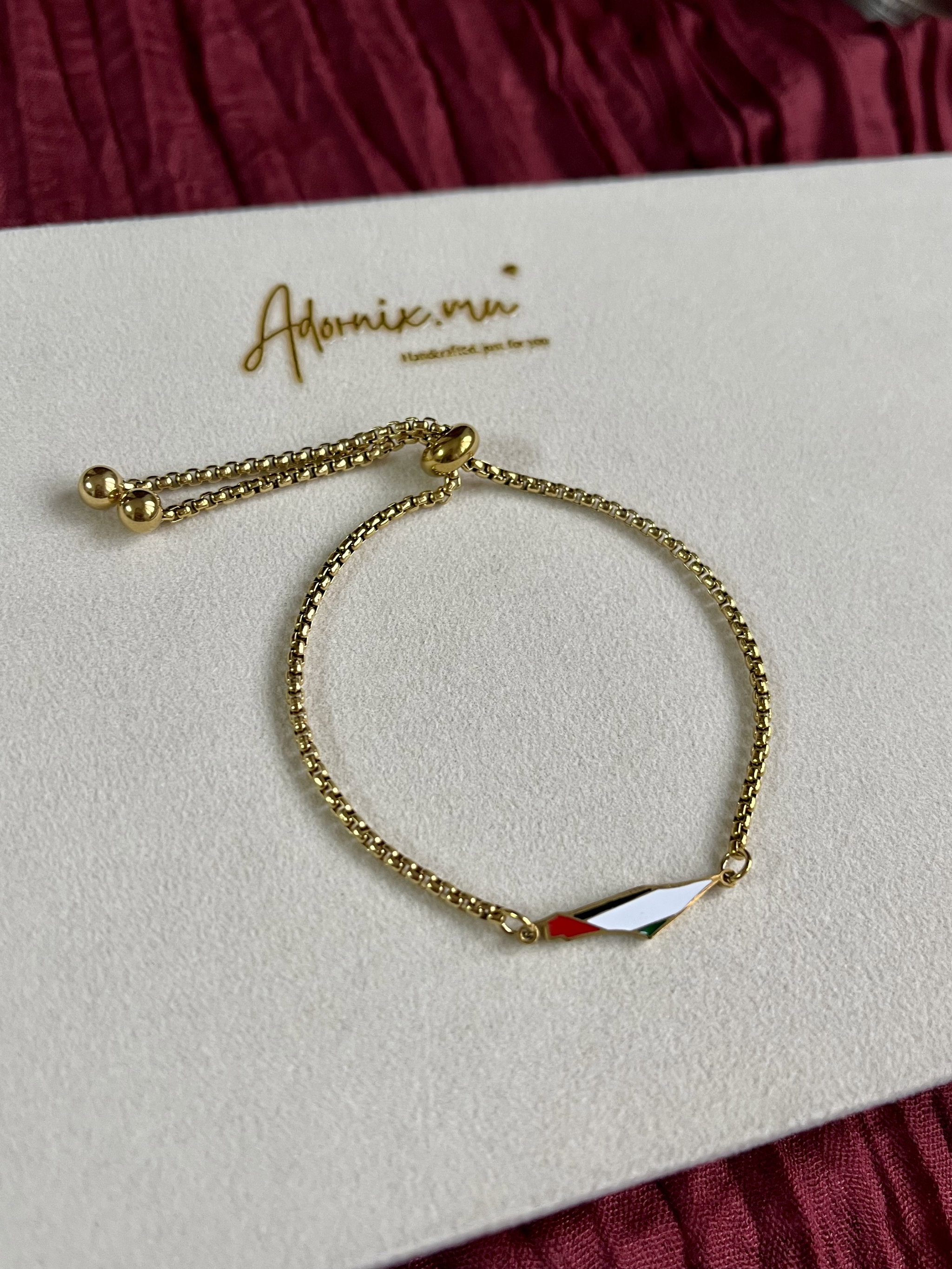 Palestine Bracelet - Gold_0