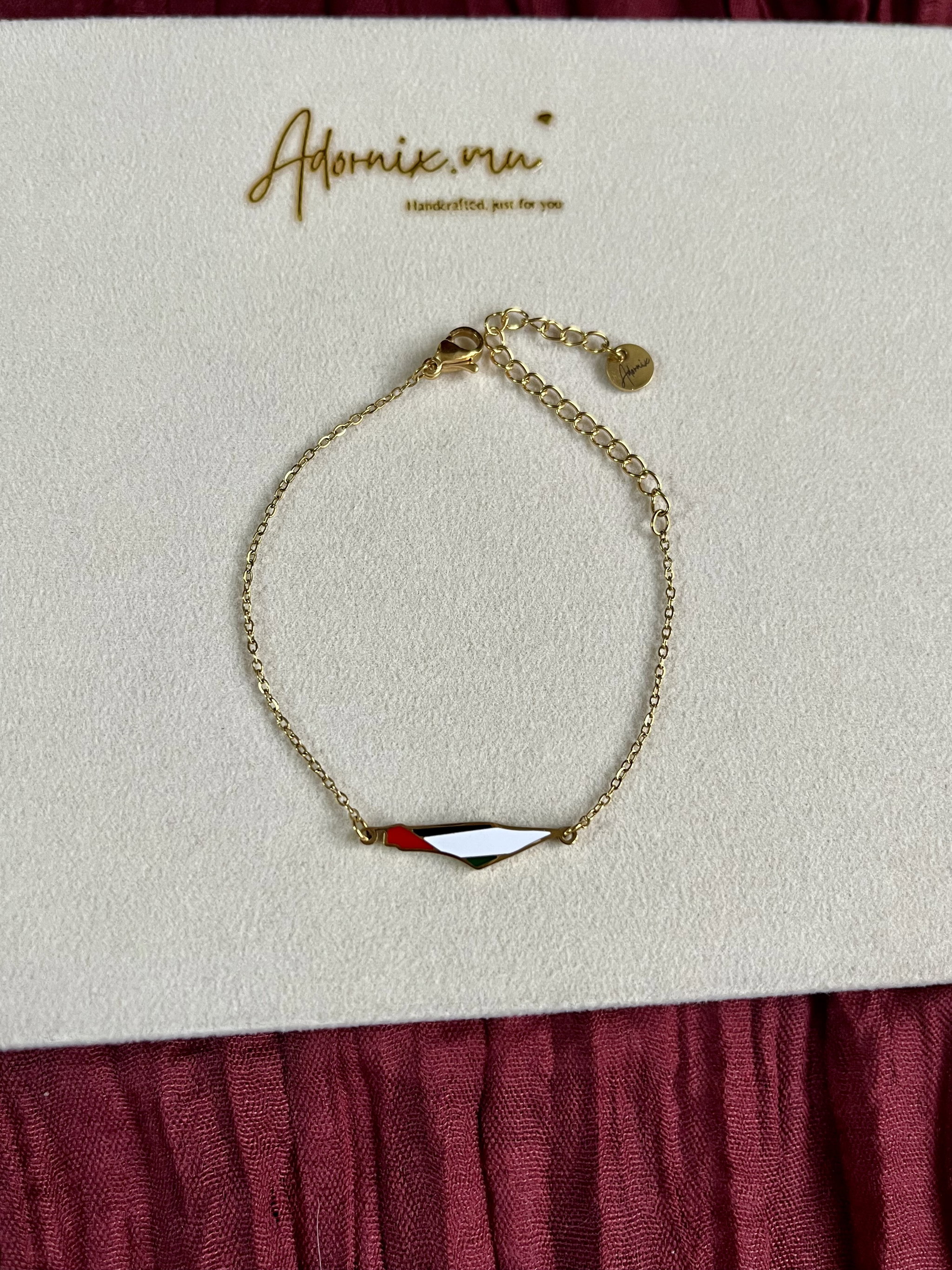 Palestine Bracelet - Gold_0