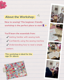 Sewing for Beginners Workshop