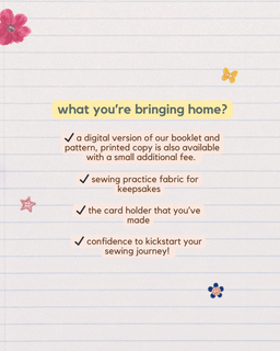 Sewing for Beginners Workshop