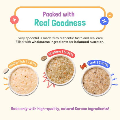 Bonjuk Authentic Korean Nutritional Ready to Eat Baby Porridge | For baby weaning and toddlers_8