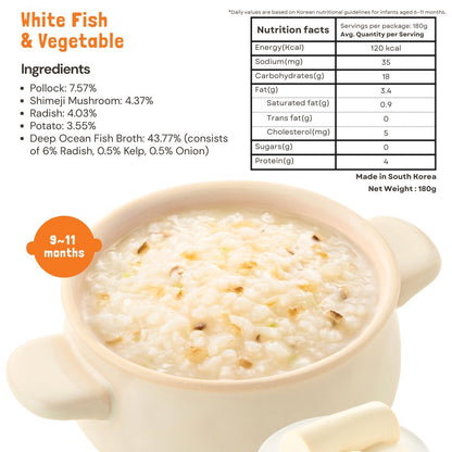 Bonjuk Authentic Korean Nutritional Ready to Eat Baby Porridge | For baby weaning and toddlers_15