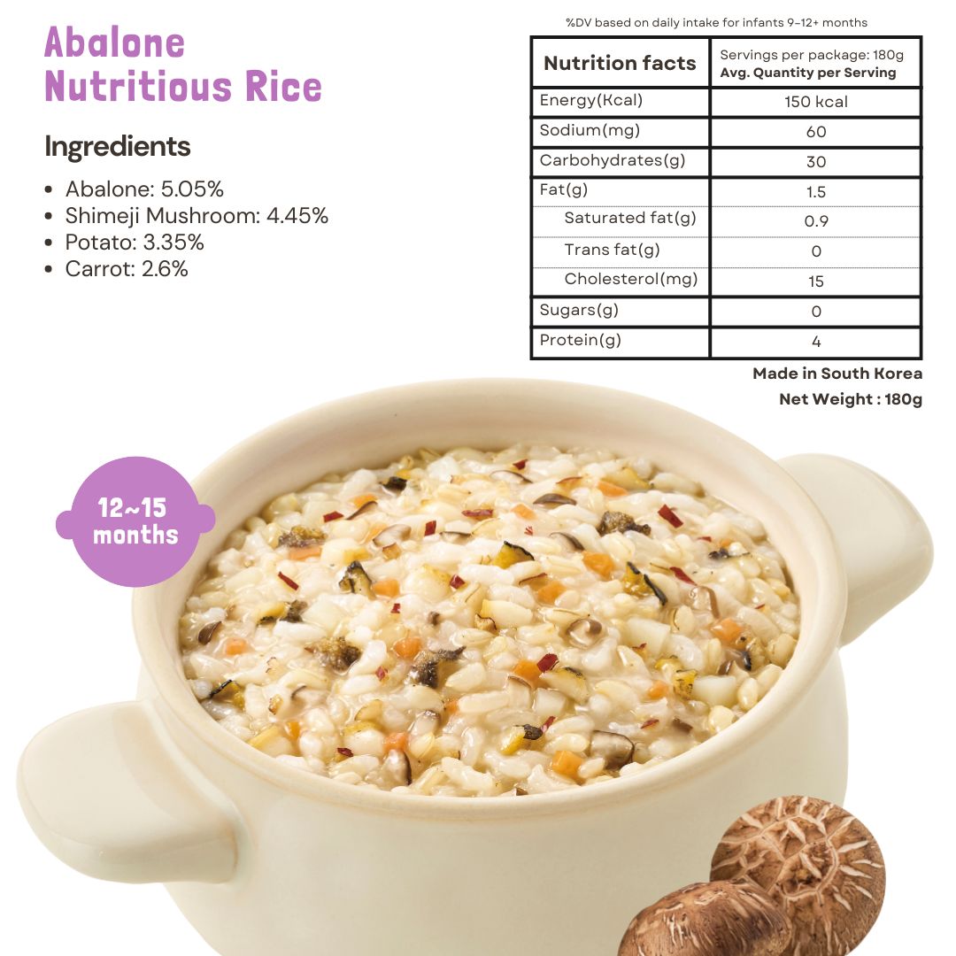Bonjuk Authentic Korean Nutritional Ready to Eat Baby Porridge | For baby weaning and toddlers_16