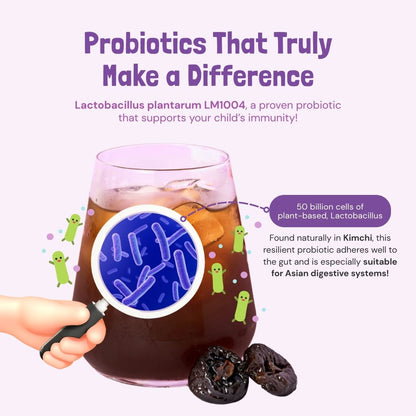 BonJuk 80ML x 15 pkts Organic Probiotic Prune Fruit Juice | Good for constipation and digestive system | Suitable for Little Tummy_7