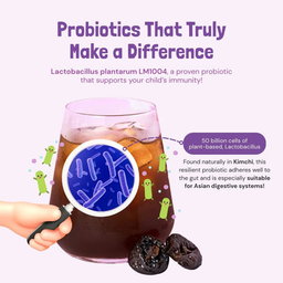 BonJuk 80ML x 15 pkts Organic Probiotic Prune Fruit Juice | Good for constipation and digestive system | Suitable for Little Tummy