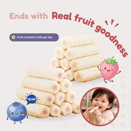 Little Spoon High Protein and Calcium Grain Bar for Growing Kids [Expiry Dec 2026]