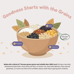 Little Spoon High Protein and Calcium Grain Bar for Growing Kids [Expiry Dec 2026]