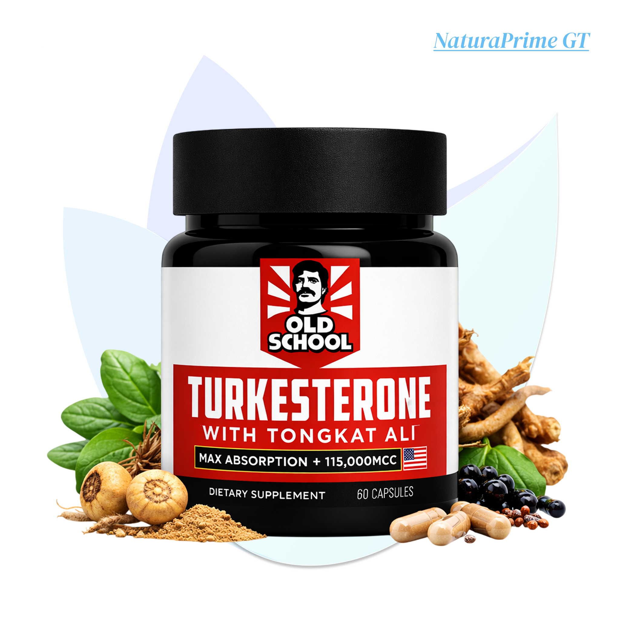 Turkesterone con Tongkat Ali - 60 cápsulas_0