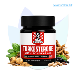 Turkesterone con Tongkat Ali - 60 cápsulas