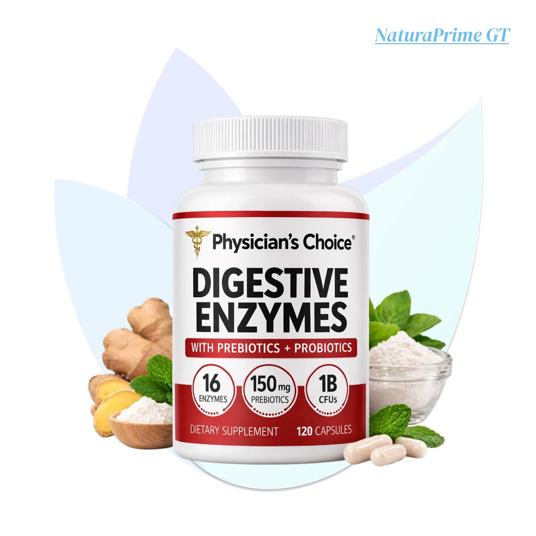 Enzimas Digestivas Plus - 120 cápsulas