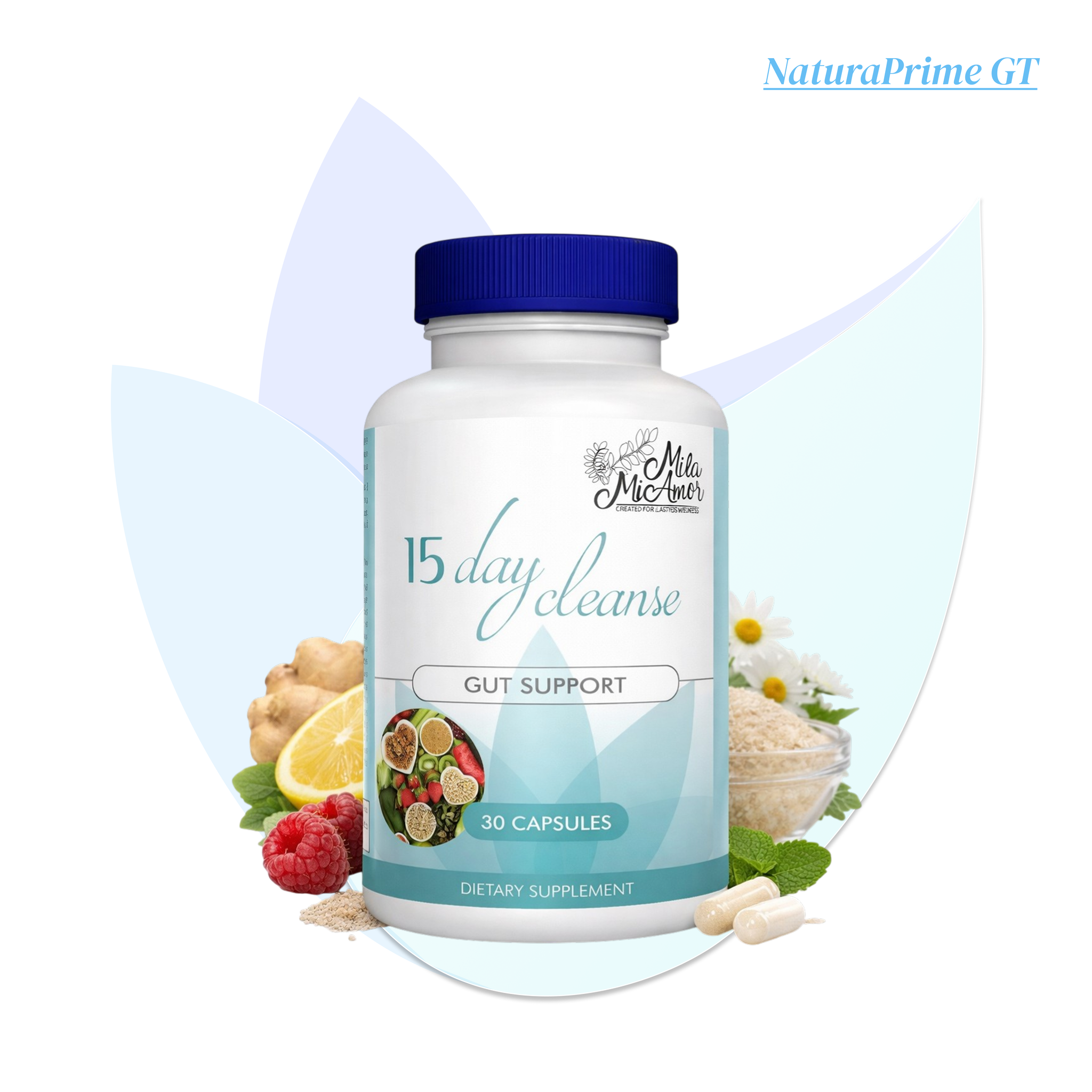 15 Days Cleanse Limpieza Intestinal - 30 cápsulas_0
