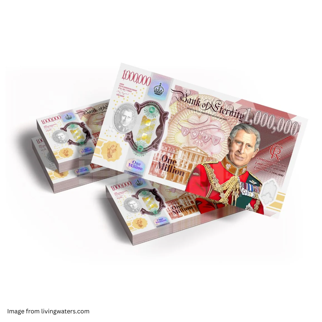 King Charles Coronation Gospel Tract - Pack of 100