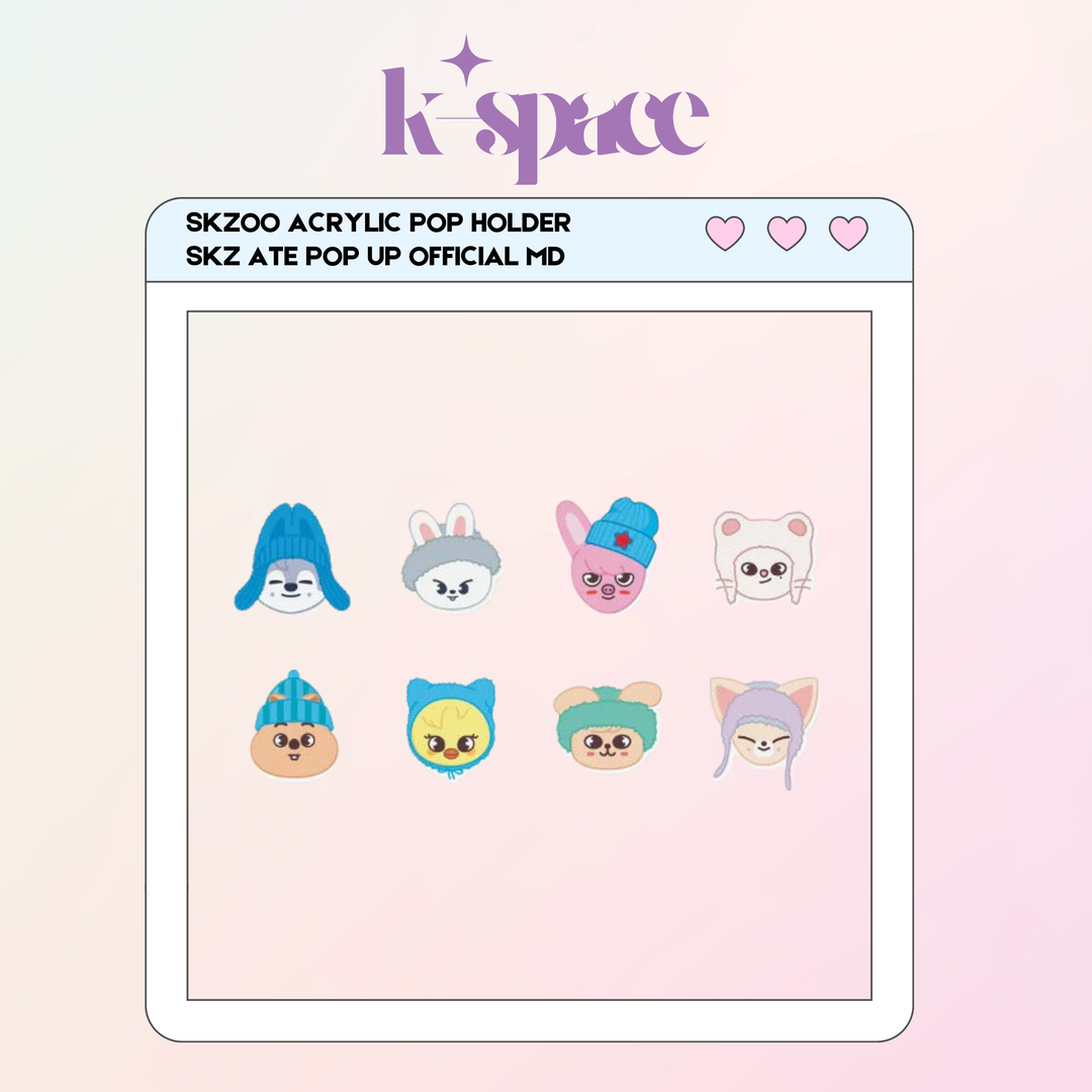 SKZOO ACRYLIC POP HOLDER SKZ ATE POP UP OFFICIAL MD