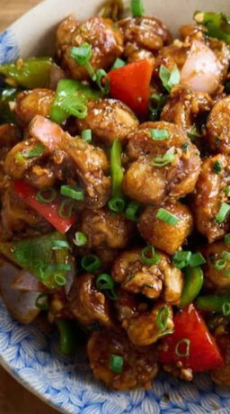 chilli mushrooms