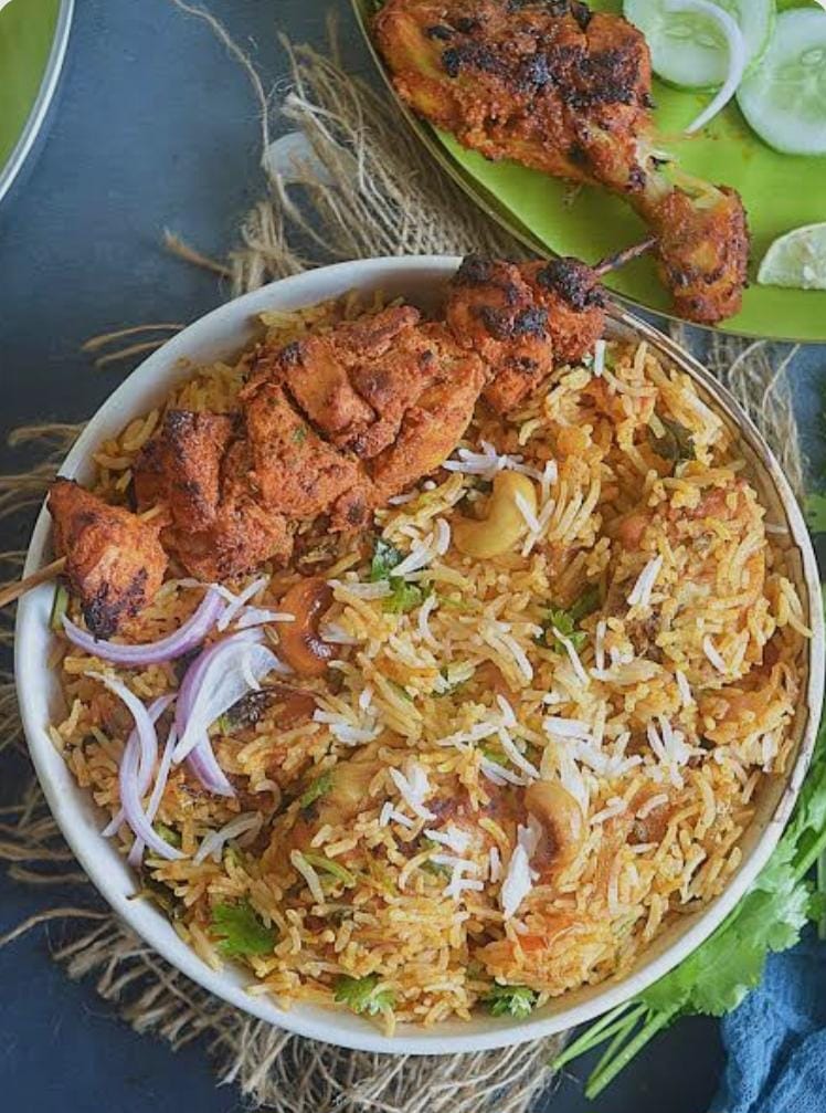 chicken tikka biriyani