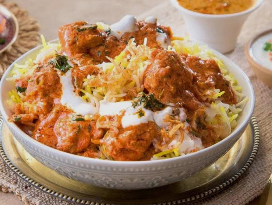 butter chicken biriyani