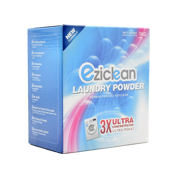 Eziclean 3X Ultra Concentrated Laundry Powder 1kg _1