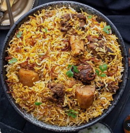 Mutton handi biriyani