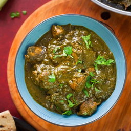 Palak murgh (chicken)