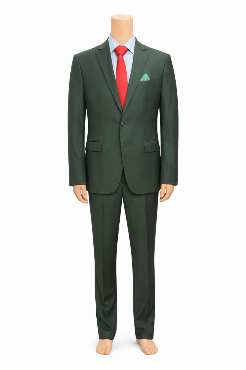 Bush Green Men's Suit