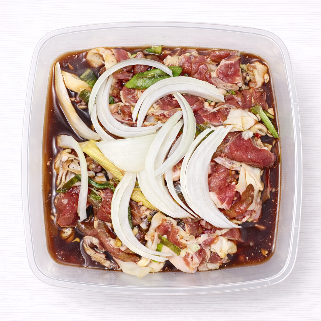 간장목살양념 Soy Sauce Marinated Pork Shoulder_0