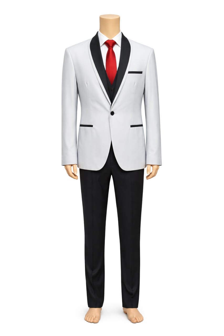 Light Blue Men's 3pc Ceremonial Suit