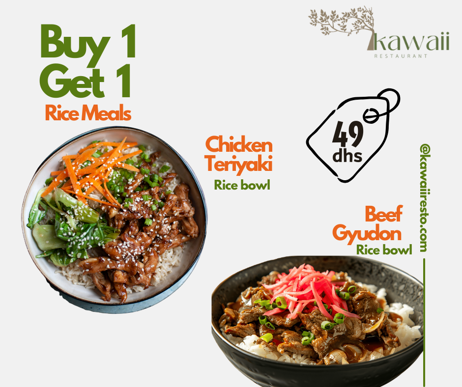 Buy 1 Get 1 Rice Bowls / Rice Meals_0