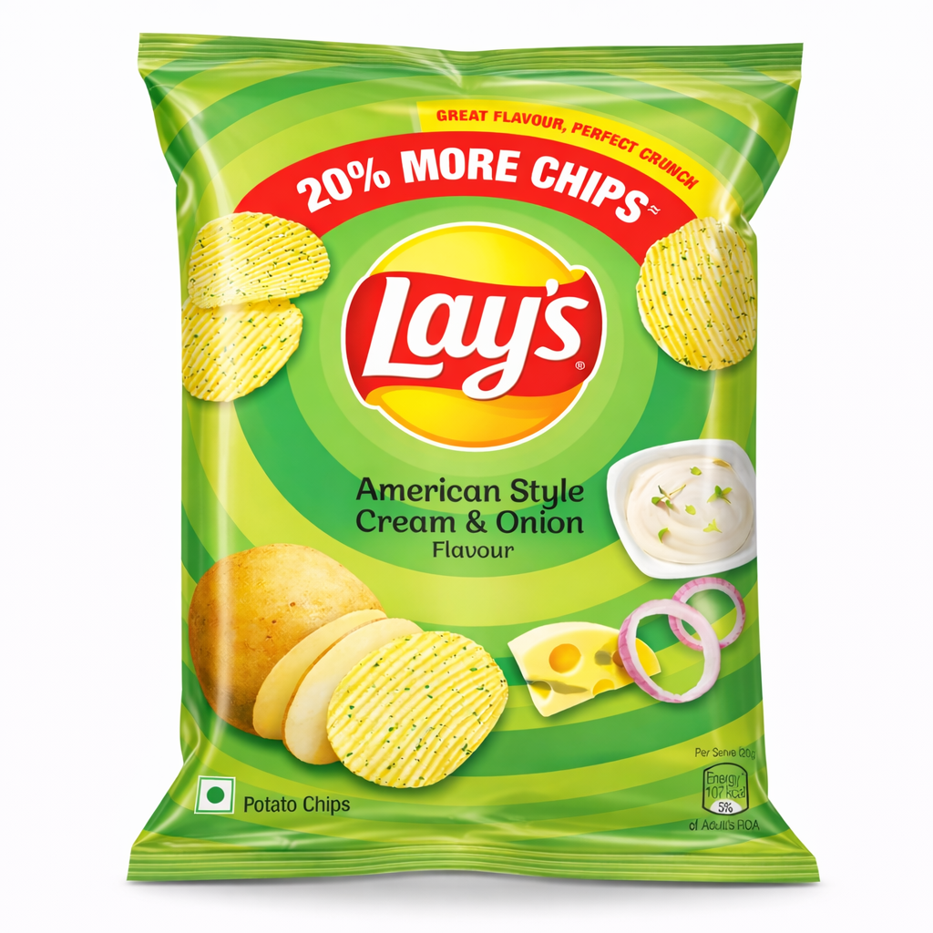 Lays American Style Cream Onion 48g