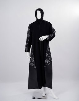 Midnight Blossom Abaya