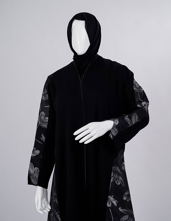 Midnight Blossom Abaya_2