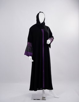 Liara Violet Elegance Abaya