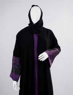 Liara Violet Elegance Abaya