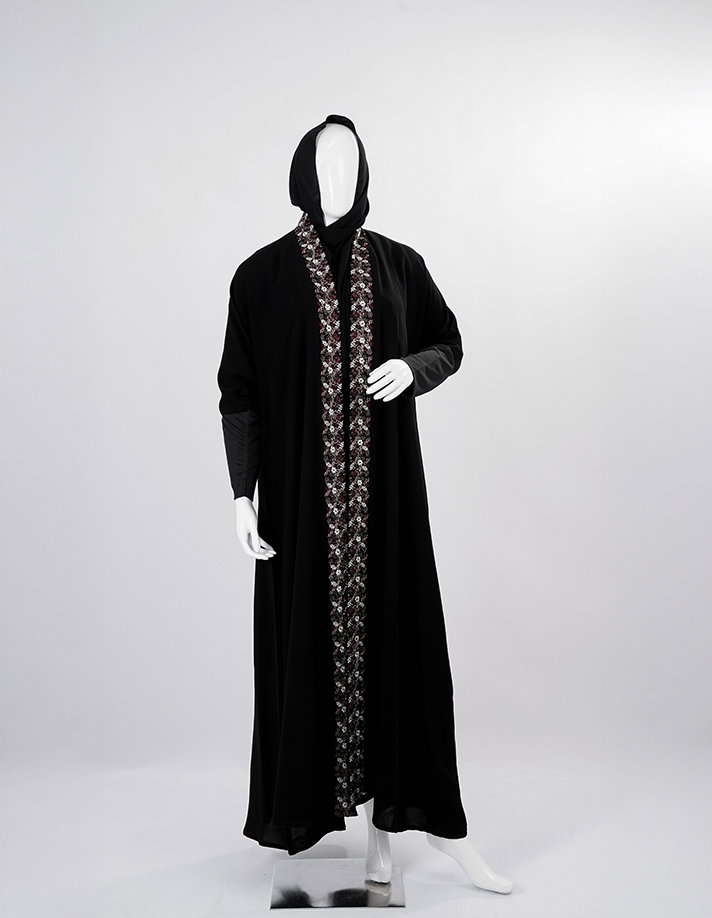 Liara Heritage Floral Abaya