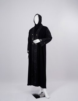 Liara Classic Black Embellished Abaya