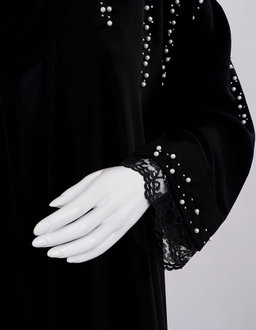 Liara Crystal Pearl Abaya