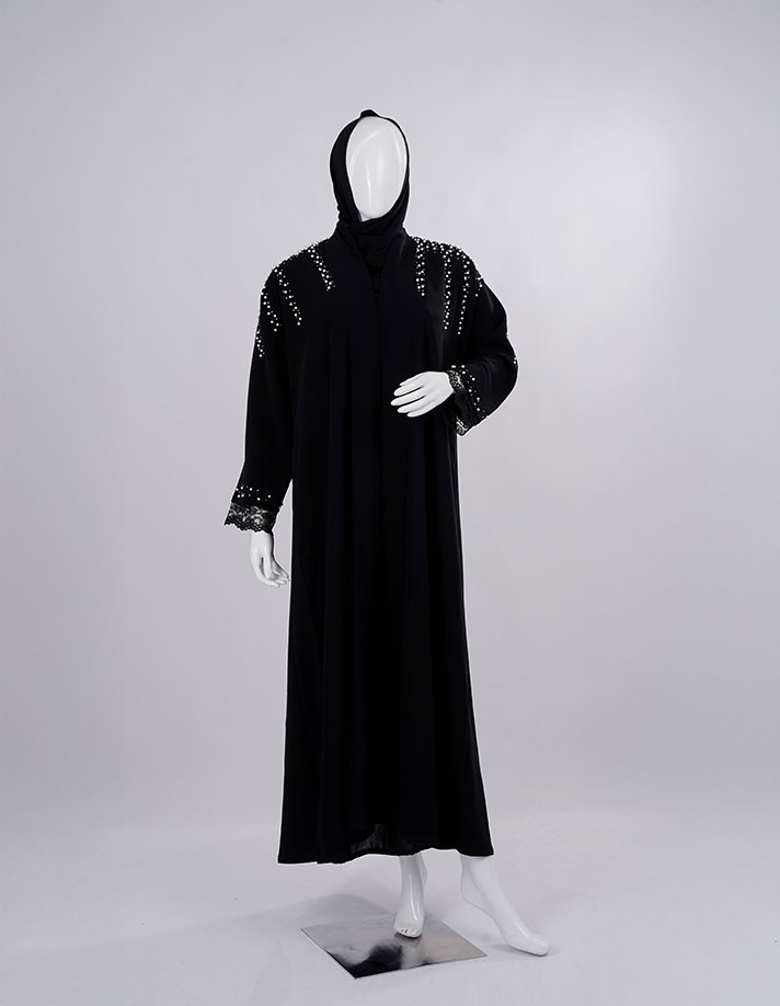 Liara Crystal Pearl Abaya_5