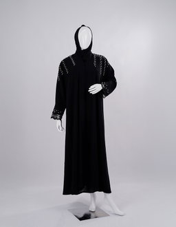 Liara Crystal Pearl Abaya