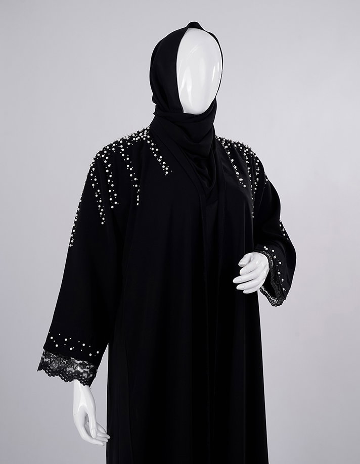 Liara Crystal Pearl Abaya_3