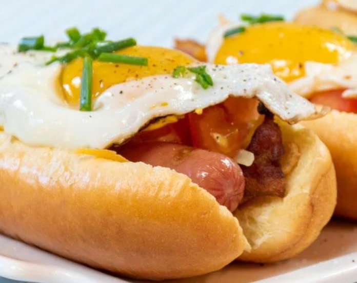 Sandwich Egg Hot Dog