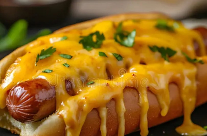 Sandwich Cheese Hot Dog _0