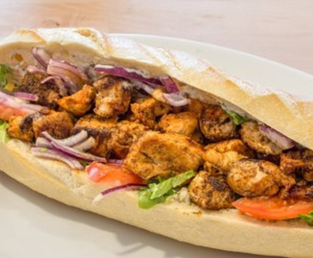 Sandwich brochettes de Poulet _0