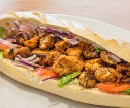 Sandwich brochettes de Poulet 