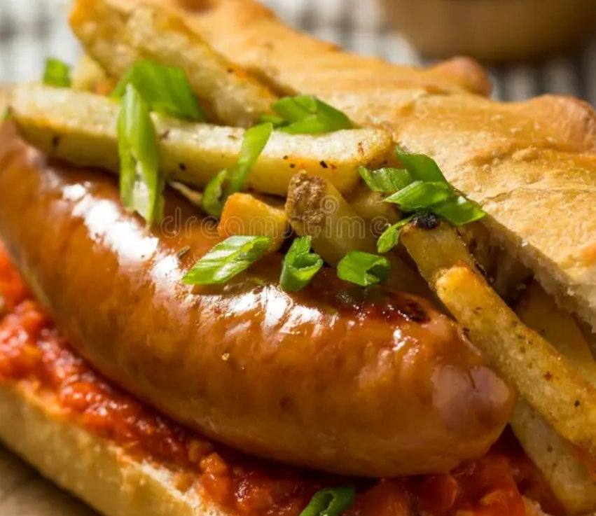 Sandwich Saucisses de Foie