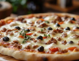 Pizza Viande hachée 