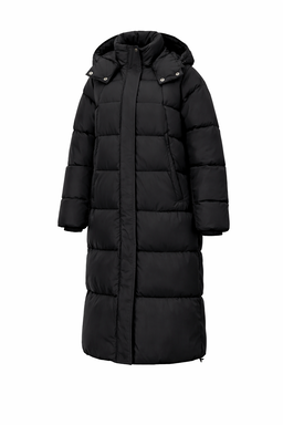 Hooded Puffer  Coat