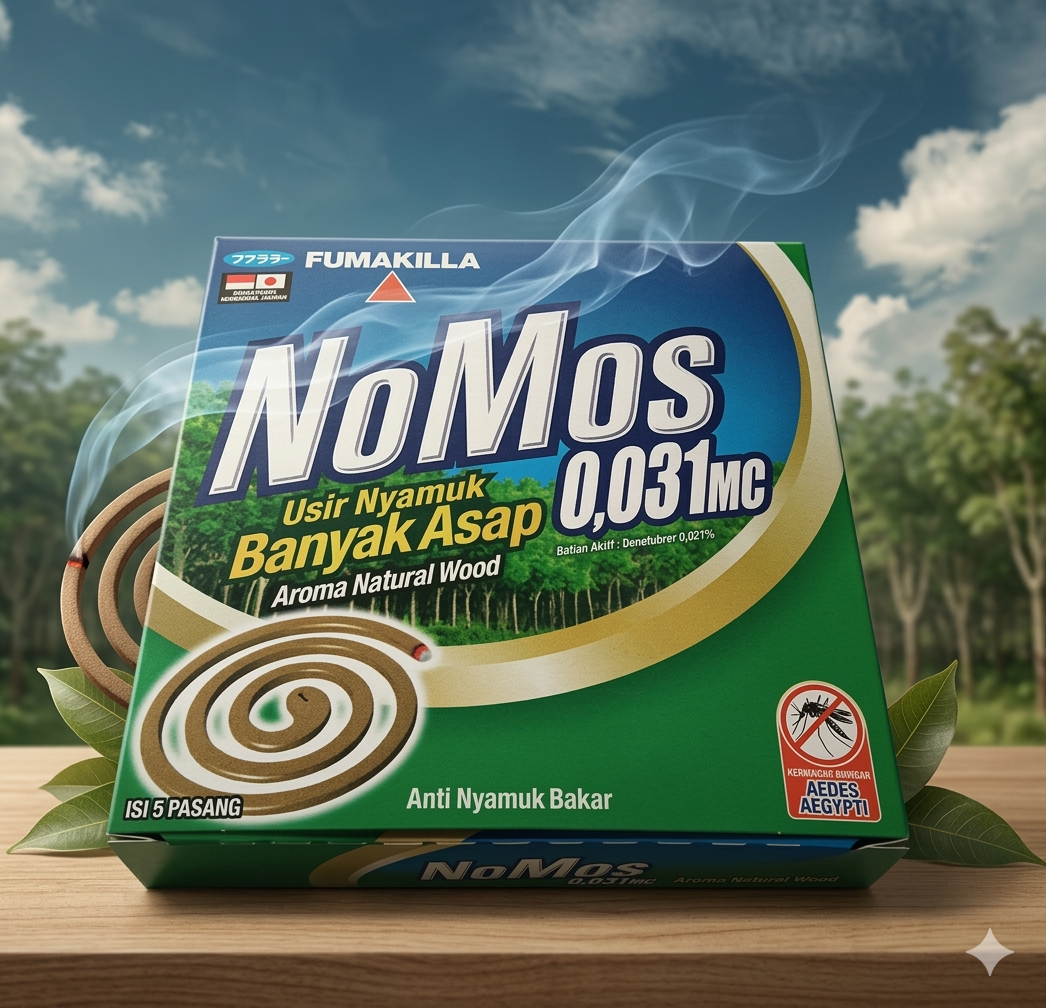 Nomos setandar Obat nyamuk bakar