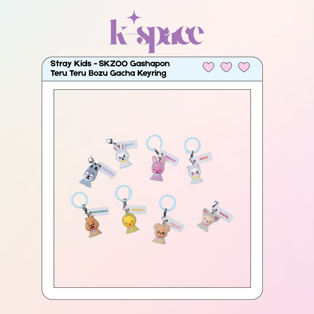 Stray Kids - SKZOO Gashapon Teru Teru Bozu Keyring