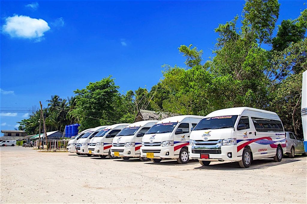 Chumphon Town - Lomprayah Pier (shared minivan)