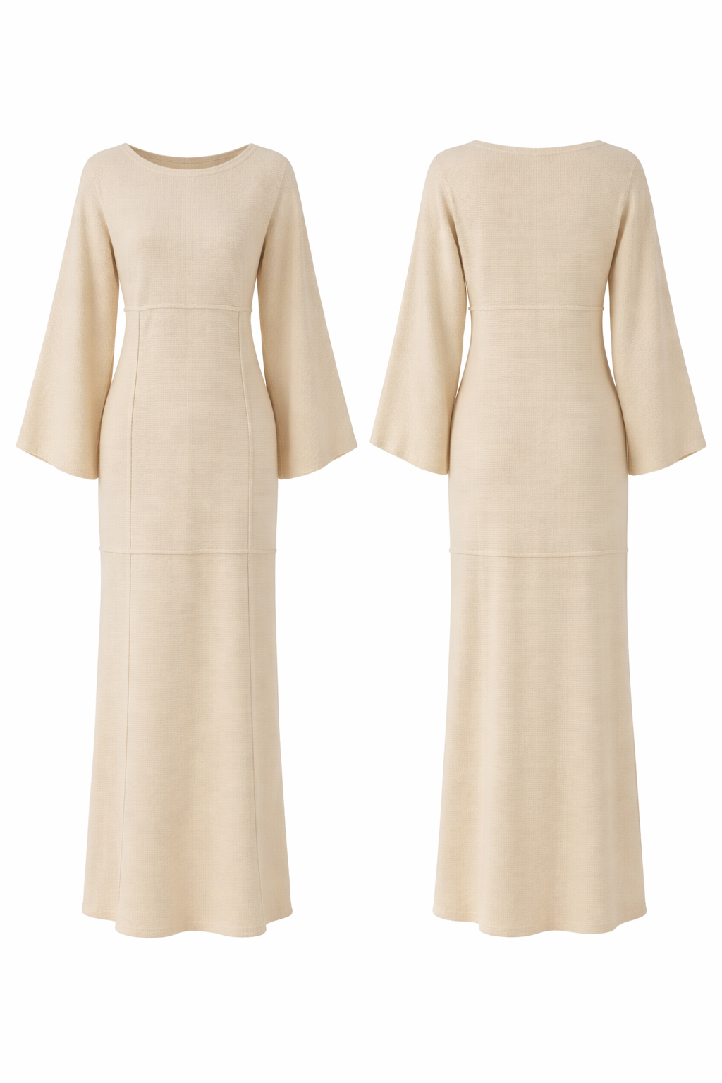 Textured Knit Maxi Dress
